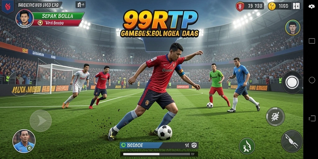 Gameplay seru 99RTP dengan aksi sepak bola yang mendebarkan.