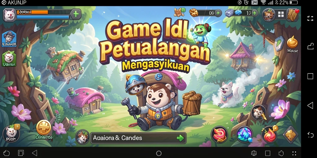 Tampilan gameplay menarik dari <strong>AKUNJP</strong> yang mengasyikkan.