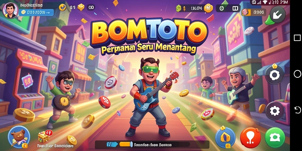 Tampilan permainan <strong>BOMTOTO</strong> yang menarik dan penuh aksi.