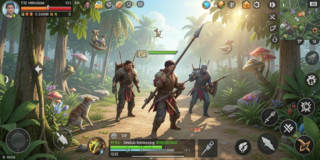 Screenshot F32 menampilkan gameplay simulasi yang menarik dan interaktif.