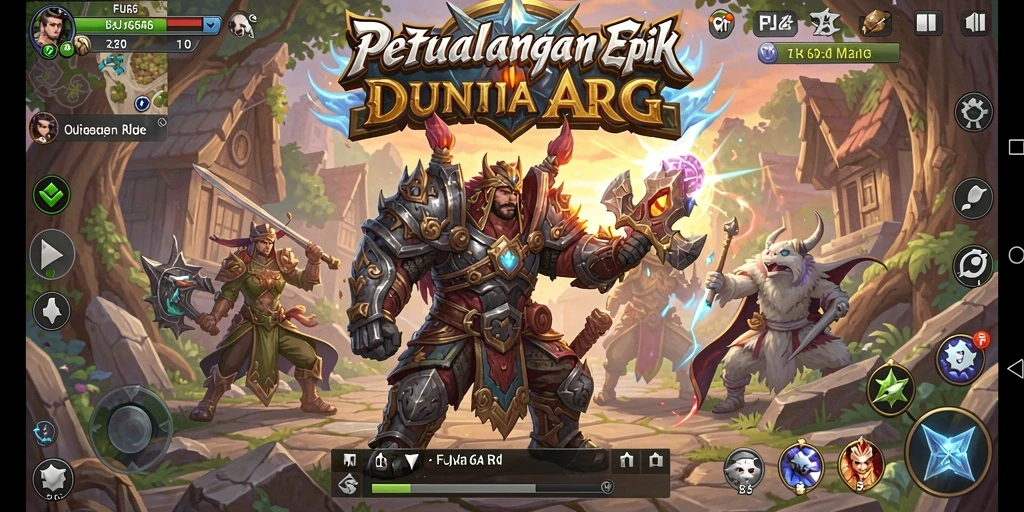 Screenshot gameplay FUJI66 yang memukau dalam petualangan ARPG.
