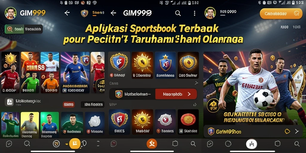 Tampilan gameplay GIM999 yang menampilkan pengalaman taruhan olahraga.