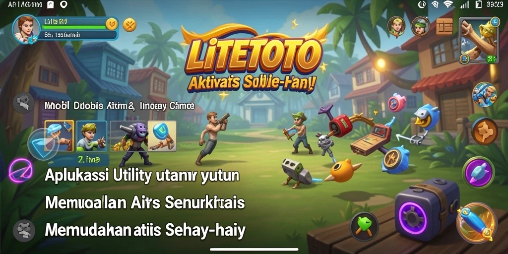 Tampilan antarmuka LITETOTO yang intuitif dan user-friendly.