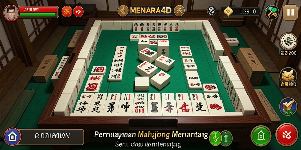 Tampilan gameplay MENARA4D yang seru dan menantang.
