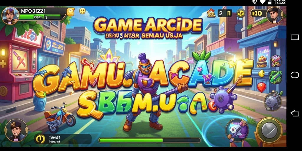 Tampilan gameplay Arcade seru di MPO1221.