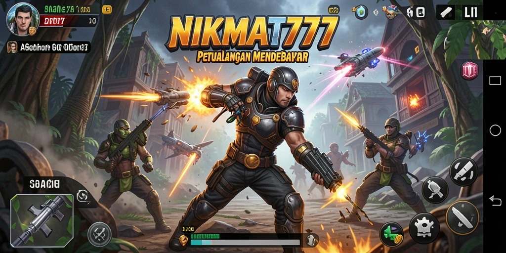 Tampilan menarik dari gameplay NIKMAT777 yang penuh aksi.