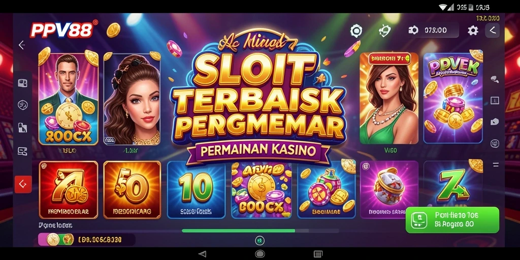 Tampilan gameplay Slot PPV88 yang menarik dan interaktif.