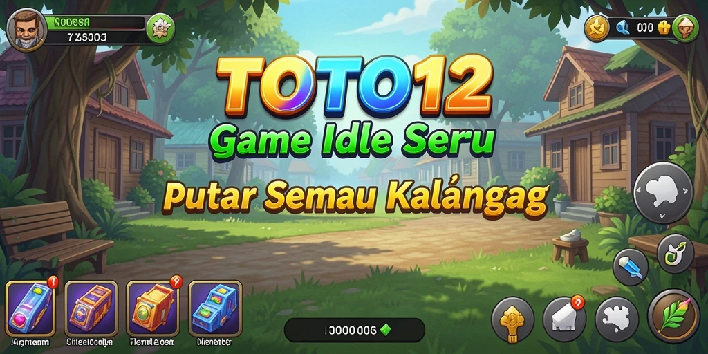Gameplay seru dari TOTO12 yang menunjukkan karakter bertualang.