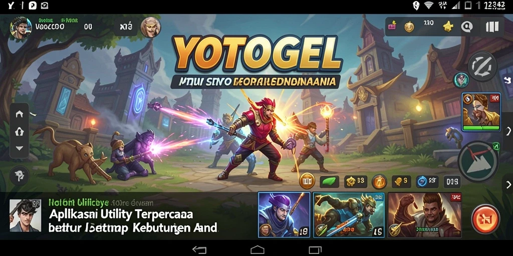 Screenshot YOTOGEL menampilkan fitur pengingat dan catatan harian yang menarik.