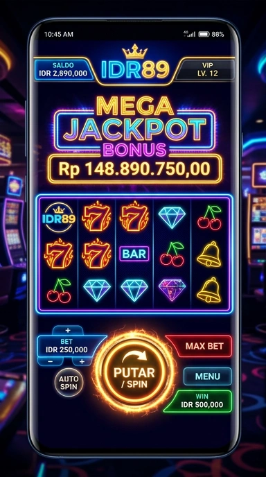 Halaman utama pusat unduh aplikasi idr89.